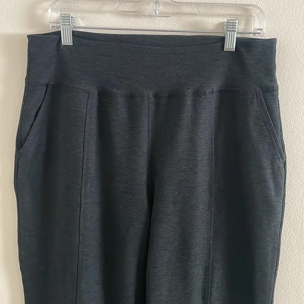 Beyond Yoga Spacedye Everyday‎ Pant Women’s Size Large Lounge Heathered Black